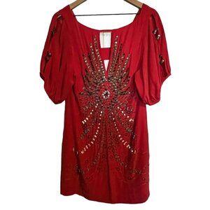 Nanette Lepore Darjeeling Dress Coral Size 8